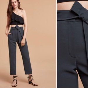 Aritzia Wilfred Jallade Crepe Charcoal Pant Sz 0